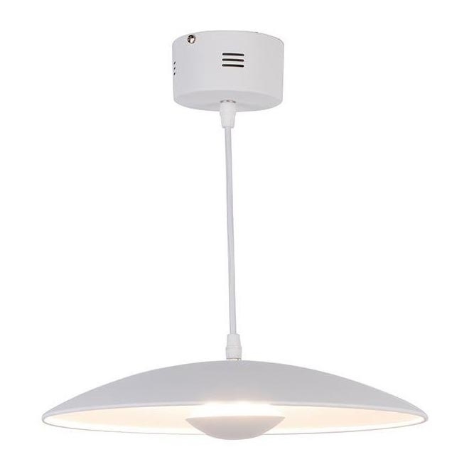 LED-kattokruunu johdossa LUND LED/10W/230V valkoinen