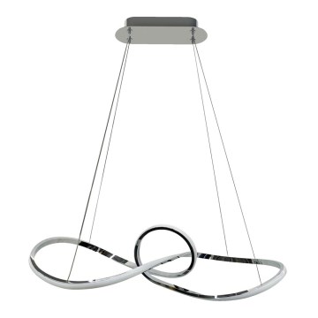 LED-kattokruunu johdossa MARCO LED/42W/230V kiiltävä kromi