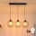 LED-kattokruunu johdossa MERCURE 3xE27/15W/230V