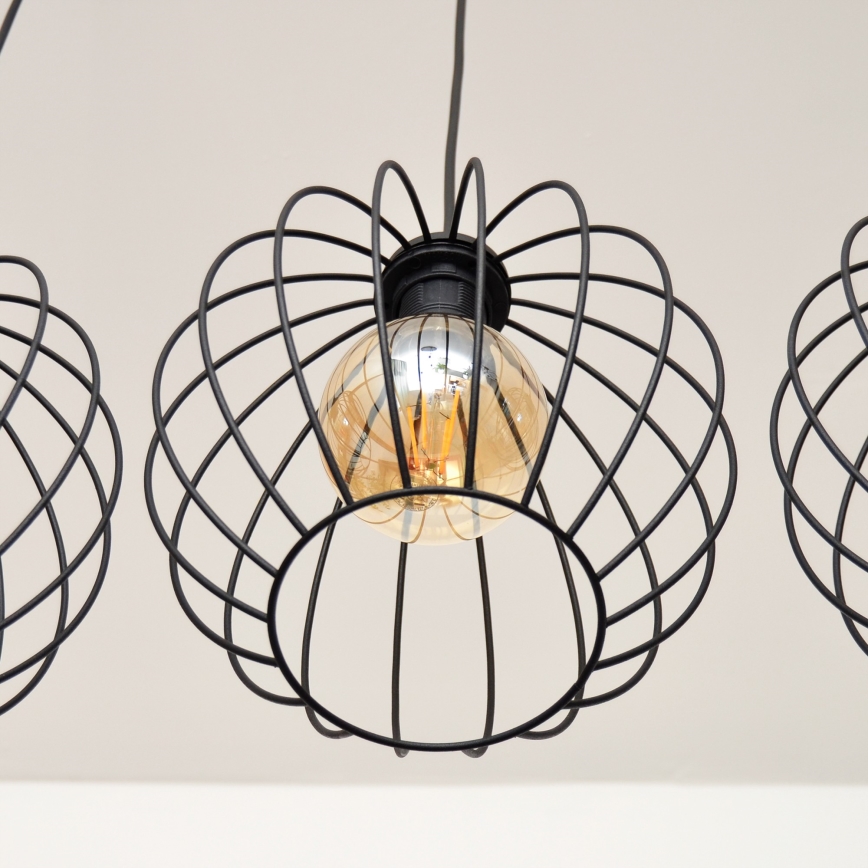 LED-kattokruunu johdossa MERCURE 3xE27/15W/230V