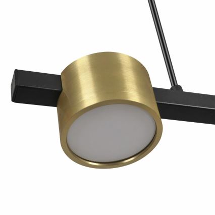 LED-kattokruunu johdossa MIRELLA 3xGX53/6W/230V kulta/musta