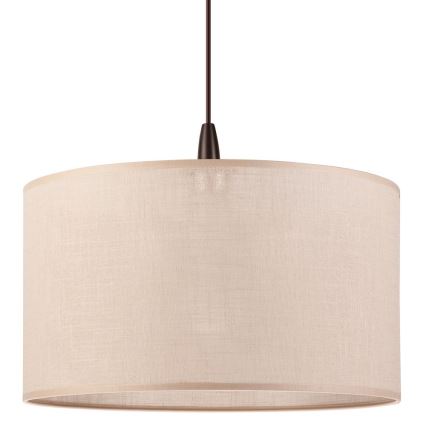 LED-kattokruunu johdossa NOEL 1xE27/60W/230V beige