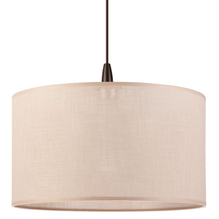 LED-kattokruunu johdossa NOEL 1xE27/60W/230V beige