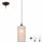 LED-kattokruunu johdossa NOEL MINI 1xE27/60W/230V beige