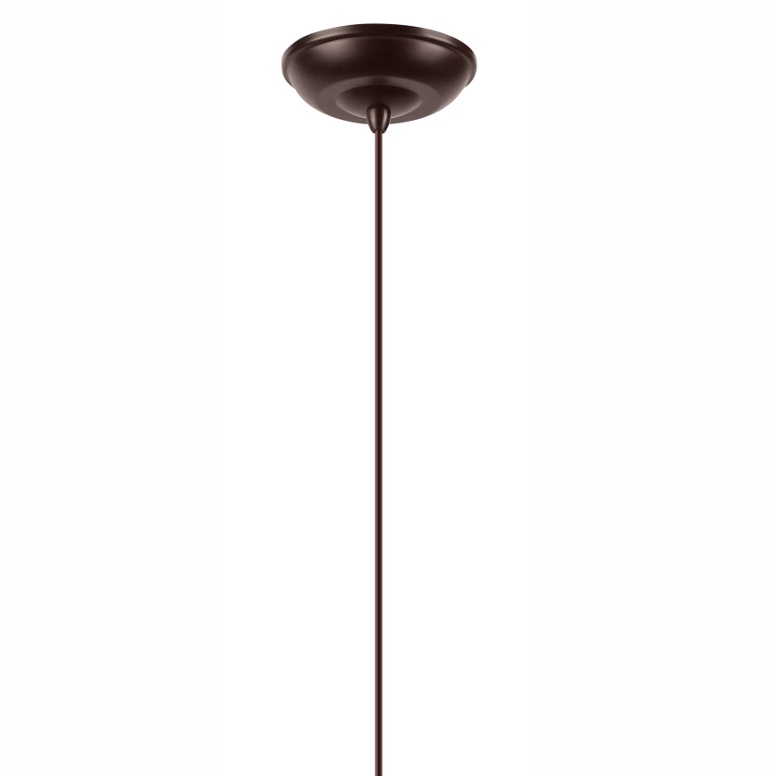 LED-kattokruunu johdossa NOEL MINI 1xE27/60W/230V ruskea