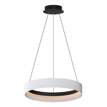 LED-kattokruunu johdossa ORBITA LED/52W/230V valkoinen/musta