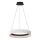 LED-kattokruunu johdossa ORBITA LED/52W/230V valkoinen/musta