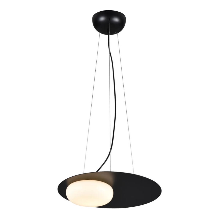 LED-kattokruunu johdossa PETIT LED/12W/230V musta
