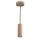LED-kattokruunu johdossa PIPE 1xGU10/5W/230V matta tammi