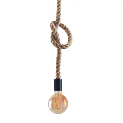 LED-kattokruunu johdossa ROPE 1xE27/8W/230V
