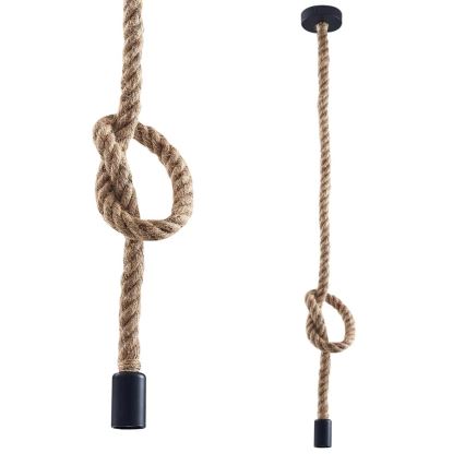 LED-kattokruunu johdossa ROPE 1xE27/8W/230V