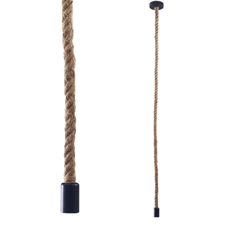 LED-kattokruunu johdossa ROPE 1xE27/8W/230V