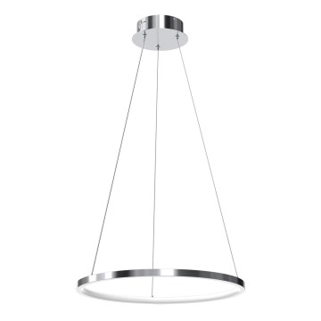 LED-kattokruunu johdossa ROTONDA LED/27W/230V kiiltävä kromi