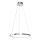 LED-kattokruunu johdossa ROTONDA LED/27W/230V kiiltävä kromi