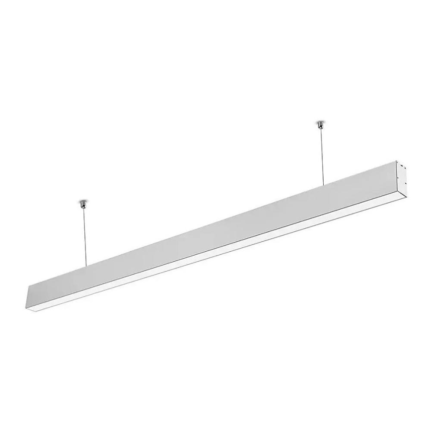 LED-kattokruunu johdossa SAMSUNG CHIP LED/40W/230V 4000K hopea