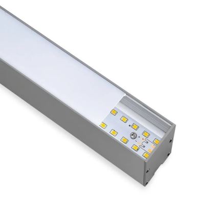 LED-kattokruunu johdossa SAMSUNG CHIP LED/40W/230V 4000K hopea