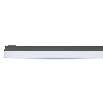 LED-kattokruunu johdossa SAMSUNG CHIP LED/40W/230V 4000K hopea