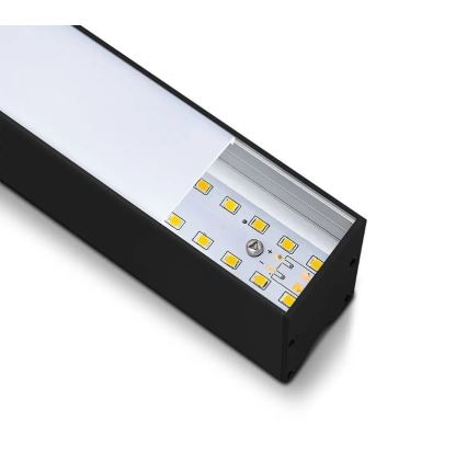 LED-kattokruunu johdossa SAMSUNG CHIP LED/40W/230V 6400K musta