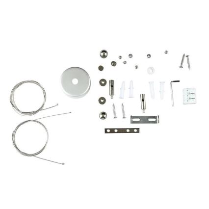 LED-kattokruunu johdossa SAMSUNG CHIP LED/40W/230V 6400K musta