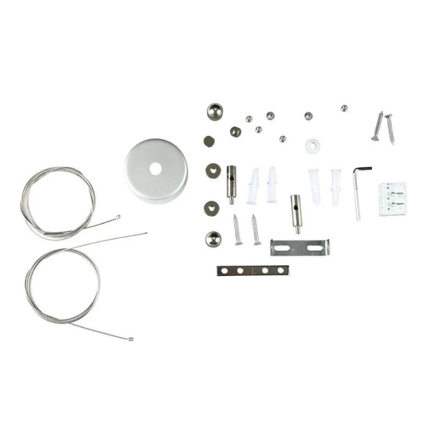 LED-kattokruunu johdossa SAMSUNG CHIP LED/40W/230V 6400K musta