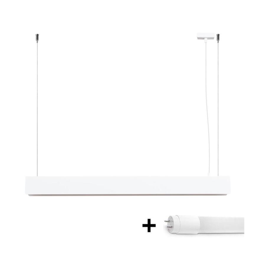LED-kattokruunu johdossa SPARK 1xG13/8,5W/230V valkoinen