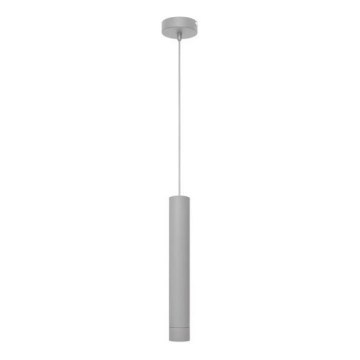 LED-kattokruunu johdossa TUBA 1xGU10/4,8W/230V harmaa