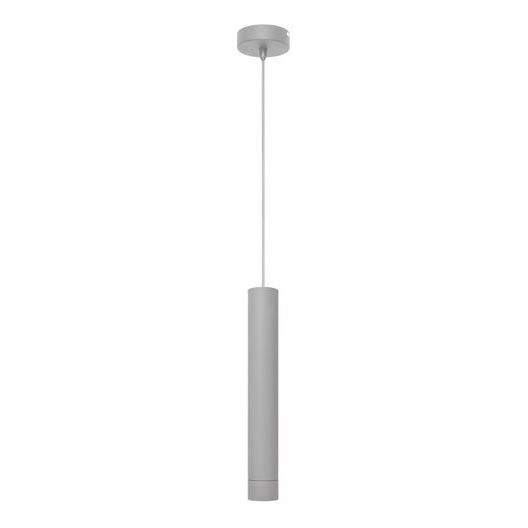 LED-kattokruunu johdossa TUBA 1xGU10/4,8W/230V harmaa