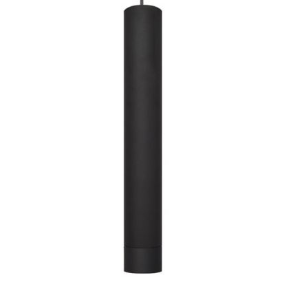 LED-kattokruunu johdossa TUBA 1xGU10/4,8W/230V musta