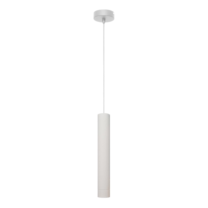 LED-kattokruunu johdossa TUBA 1xGU10/4,8W/230V valkoinen