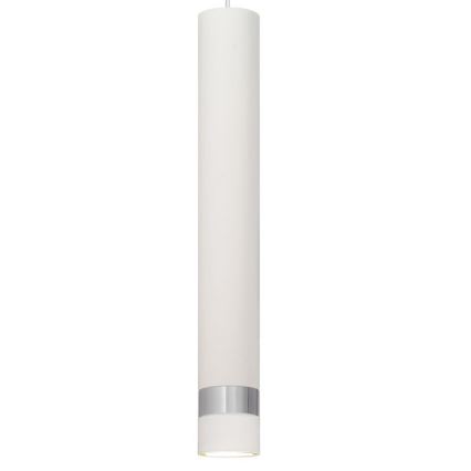 LED Kattokruunu johdossa TUBA 3xGU10/4,8W/230V valkoinen/mattakromi