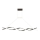 LED-kattokruunu johdossa TWIST LED/37W/230V 4000K 120 cm musta