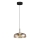 LED-kattokruunu johdossa VETRO LED/6W/230V halkaisija 23 cm beige/musta