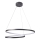 LED-kattokruunu johdossa ZEFIRA LED/52W/230V 4000K halkaisija 60 cm antrasiitti