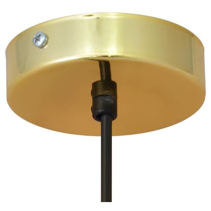 LED Kattokruunu narulla BARS 1xGU10/4,8W/230V gold