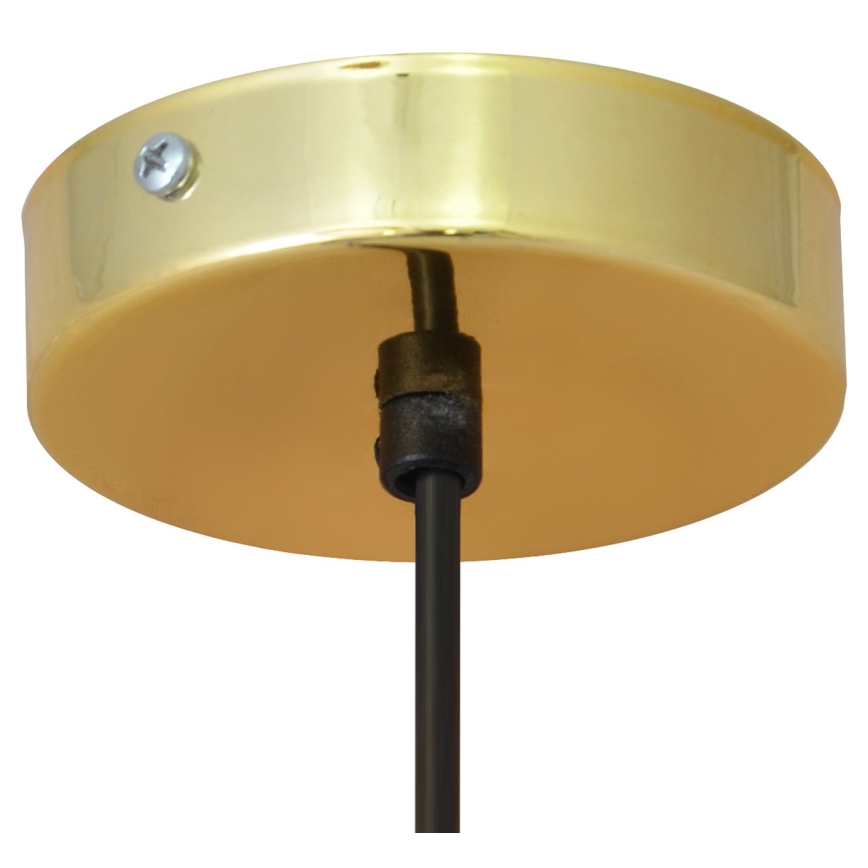 LED Kattokruunu narulla BARS 1xGU10/4,8W/230V gold