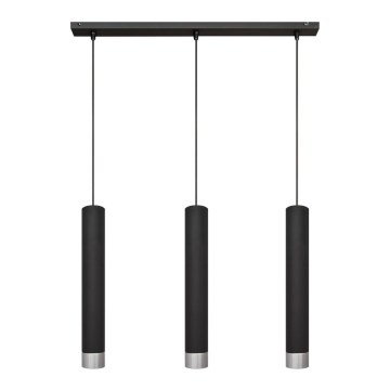 LED Kattokruunu narulla TUBA 3xGU10/4,8W/230V