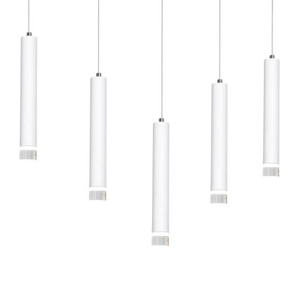 LED-kattokruunu narussa ALBA 5xLED/25W/230V valkoinen