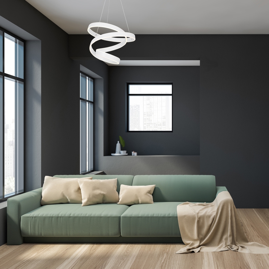 LED-kattokruunu narussa ANDROMEDA LED/45W/230V