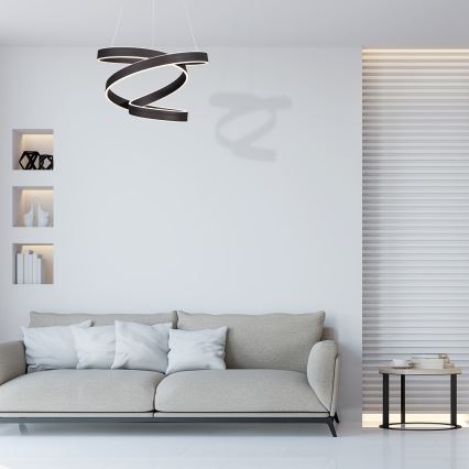LED-kattokruunu narussa ANDROMEDA LED/45W/230V