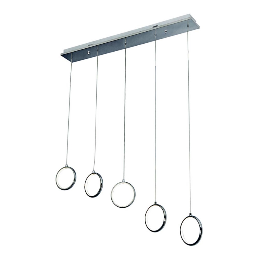 LED-kattokruunu narussa ANELLO 5xLED/7W/230V