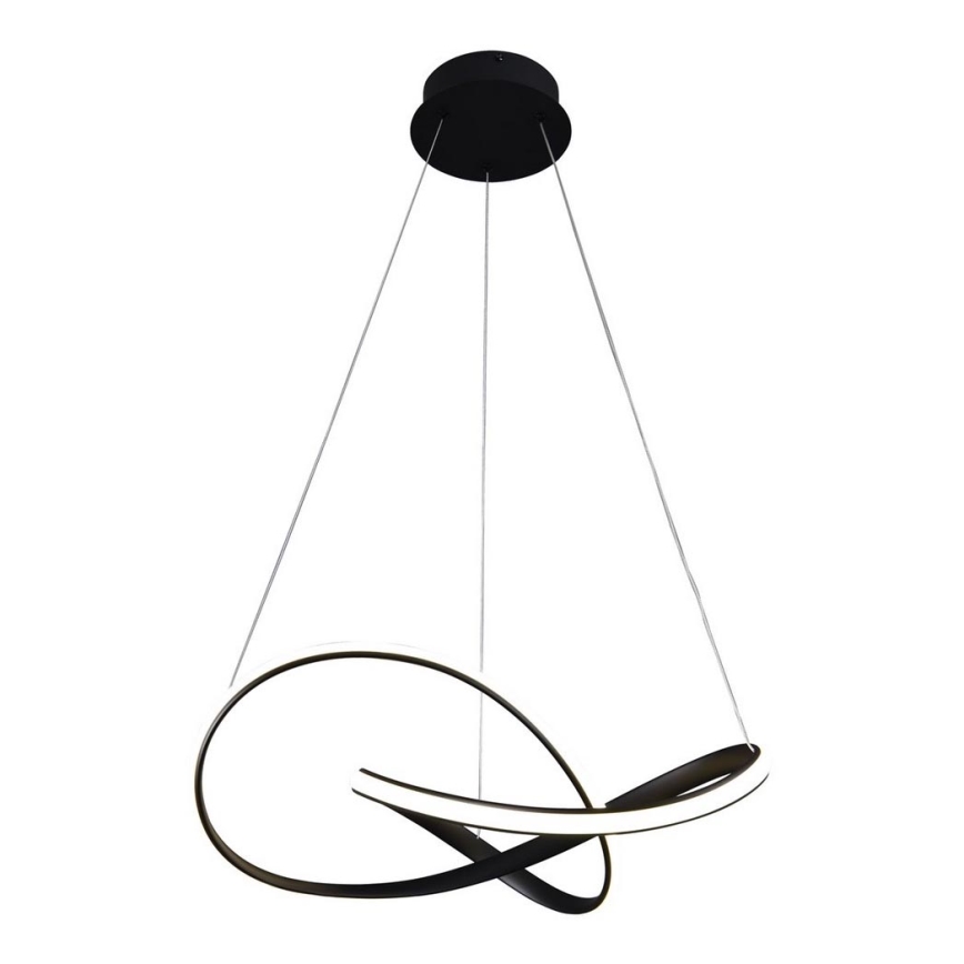 LED-kattokruunu narussa CAPPIO LED / 36W / 230V musta