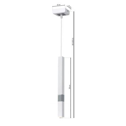 LED-kattokruunu narussa CASTRO 1xG9/7W/230V
