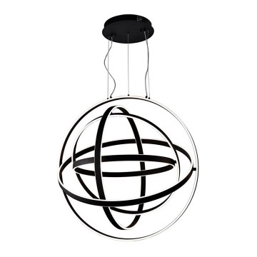 LED-kattokruunu narussa COPERNICUS 1xLED/260W/230V musta