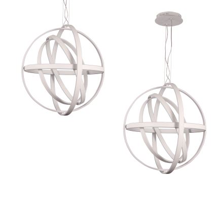 LED-kattokruunu narussa COPERNICUS 1xLED/260W/230V valkoinen
