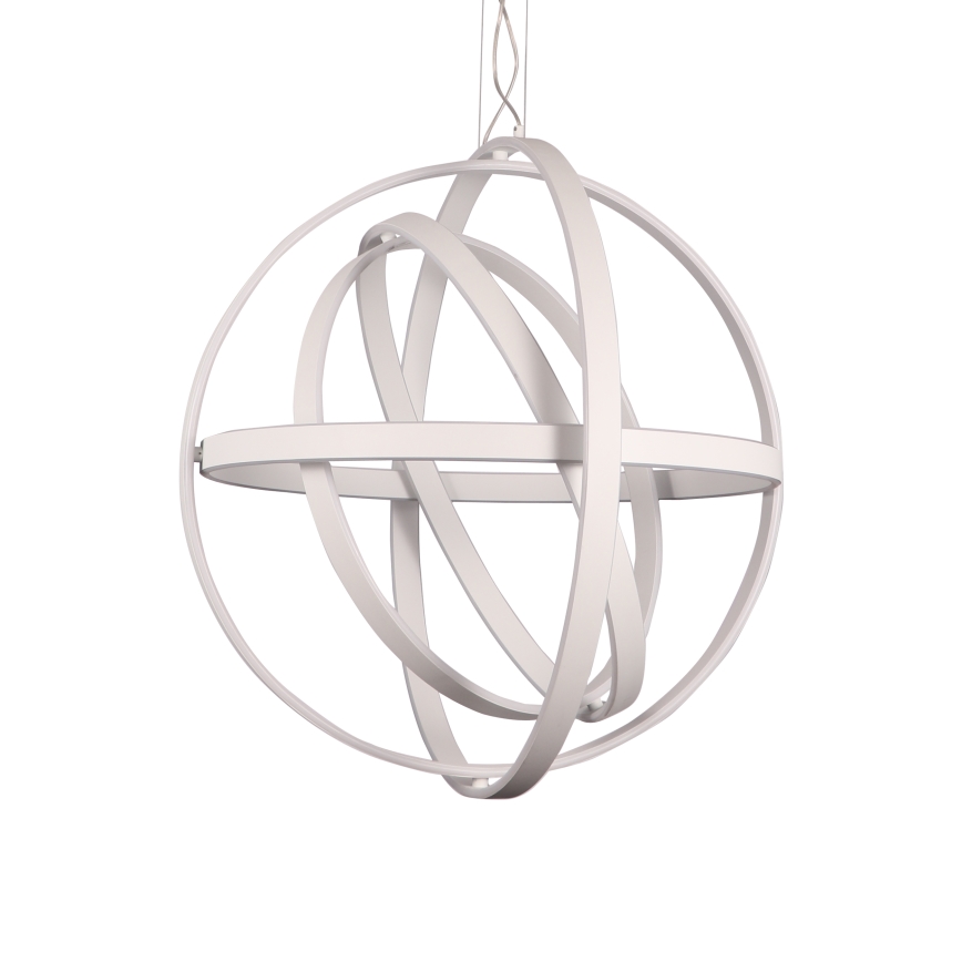 LED-kattokruunu narussa COPERNICUS 1xLED/260W/230V valkoinen