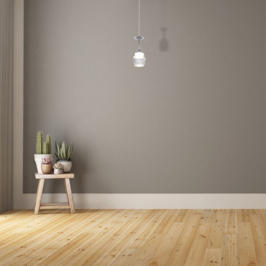 LED-kattokruunu narussa COPPA 1xLED/5W/230V