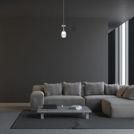 LED-kattokruunu narussa COPPA 1xLED/5W/230V