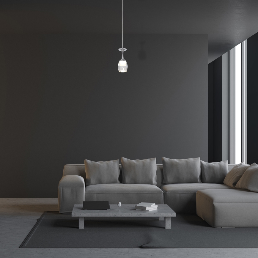 LED-kattokruunu narussa COPPA 1xLED/5W/230V