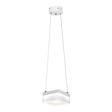 LED-kattokruunu narussa CUBO LED/12W/230V neliö