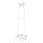 LED-kattokruunu narussa CUBO LED/12W/230V neliö